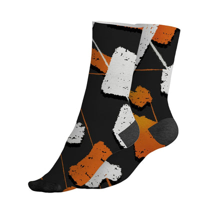 AJ 1 Shattered Backboard.NastyJamz Socks Match.Built Different 3D Broken