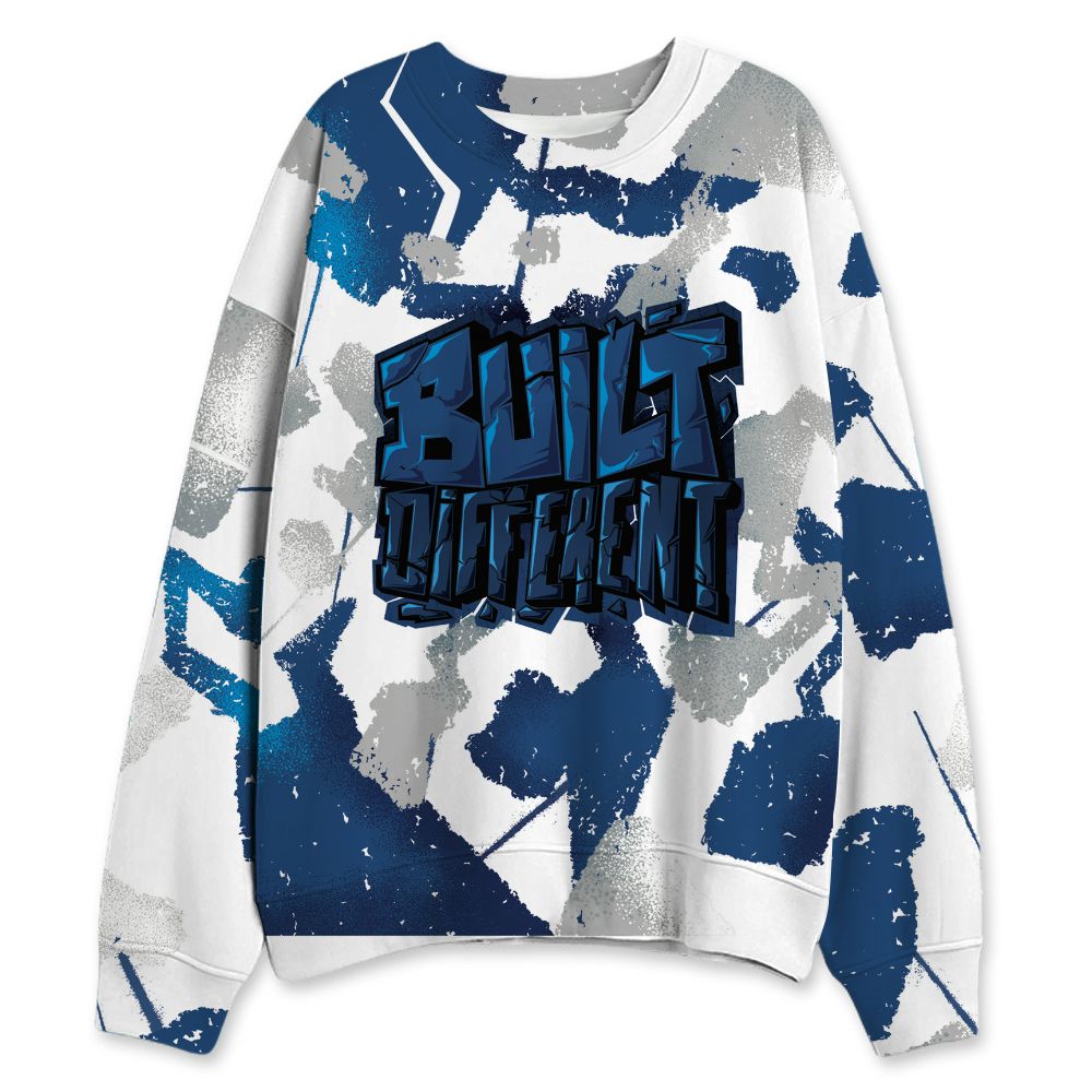 French-Blue-12s-NastyJamz-Sweatshirt-Match-Built-Different-All-Over-Print-Broken