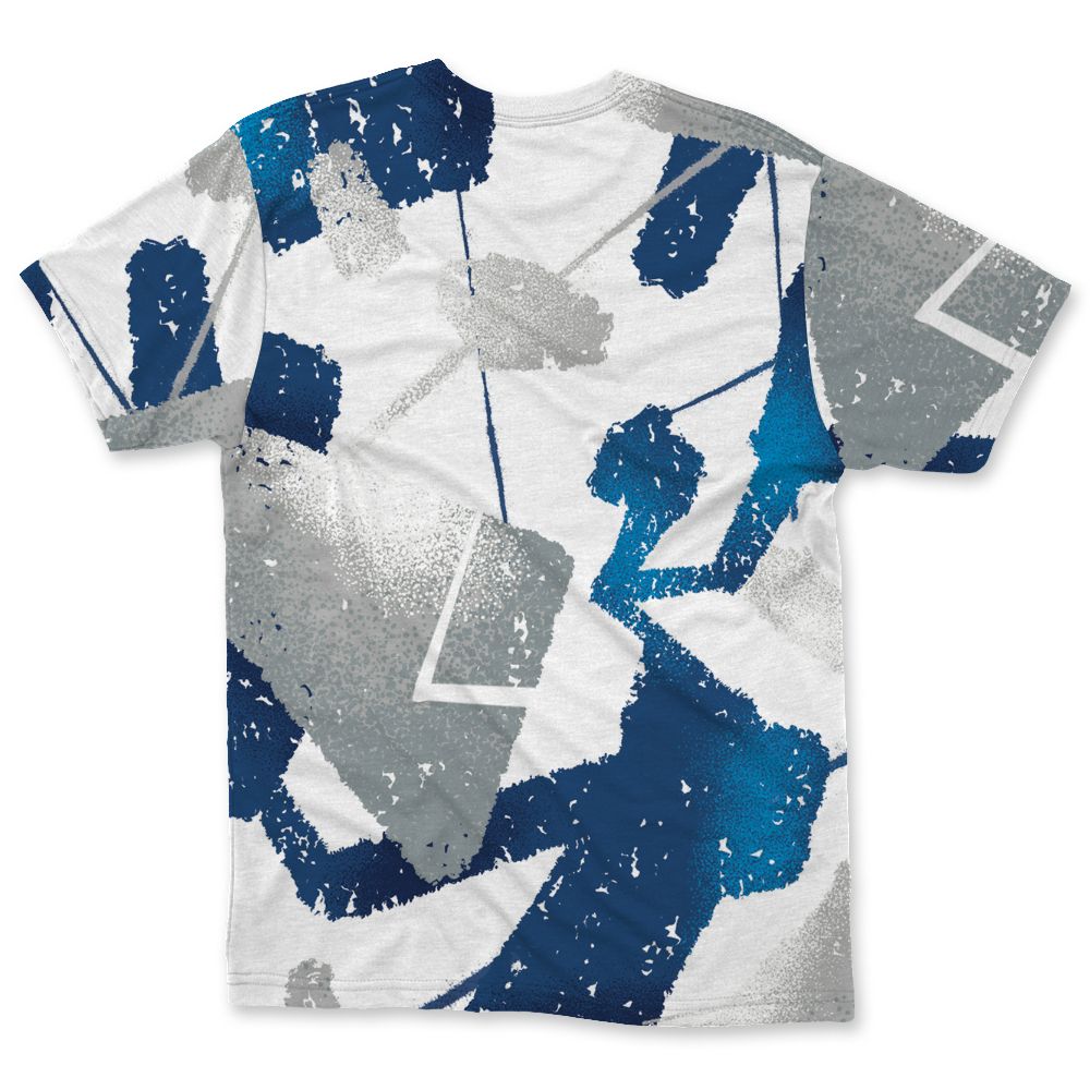 French-Blue-12s-NastyJamz-T-Shirt-Match-Built-Different-All-Over-Print-Broken