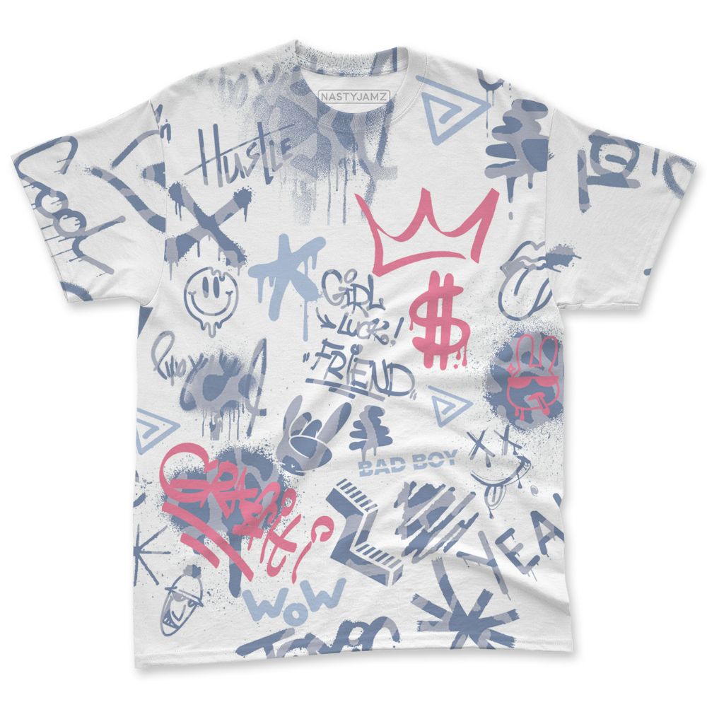 Cobalt-Bliss-3s-NastyJamz-T-Shirt-Match-Graffiti-King-3D-All-Over-Print-Doodle-Style