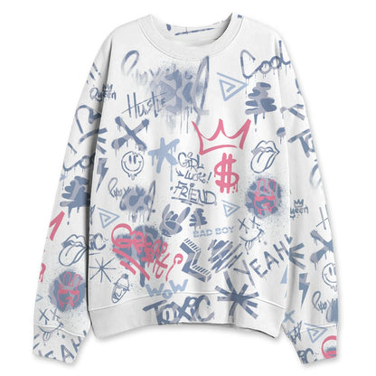 Cobalt-Bliss-3s-NastyJamz-Sweatshirt-Match-Graffiti-King-3D-All-Over-Print-Doodle-Style