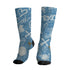 Denim-Worn-Blue-4s-NastyJamz-Socks-Match-Graffiti-King-3D-All-Over-Print-Doodle-Style