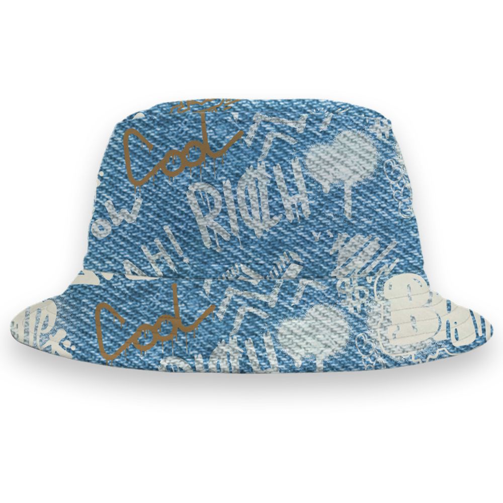 Denim-Worn-Blue-4s-NastyJamz-Bucket-Hat-Match-Graffiti-King-All-Over-Print-Doodle-Style