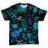 Aqua-8s-NastyJamz-T-Shirt-Match-Graffiti-King-3D-All-Over-Print-Doodle-Style