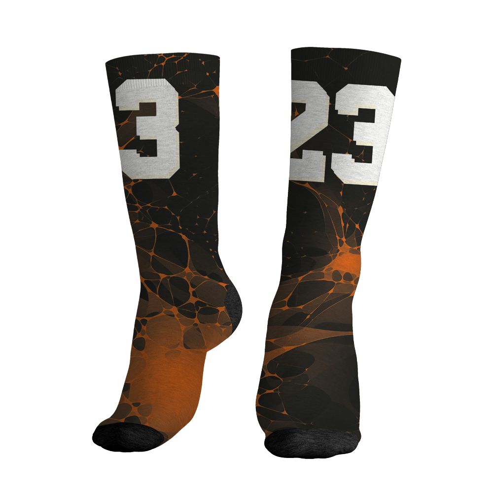Shattered Backboard 1s NastyJamz Socks Match 23 Sneaker All-Over Print