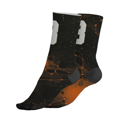 AJ 1 Shattered Backboard.NastyJamz Socks Match.23 Sneaker 3D