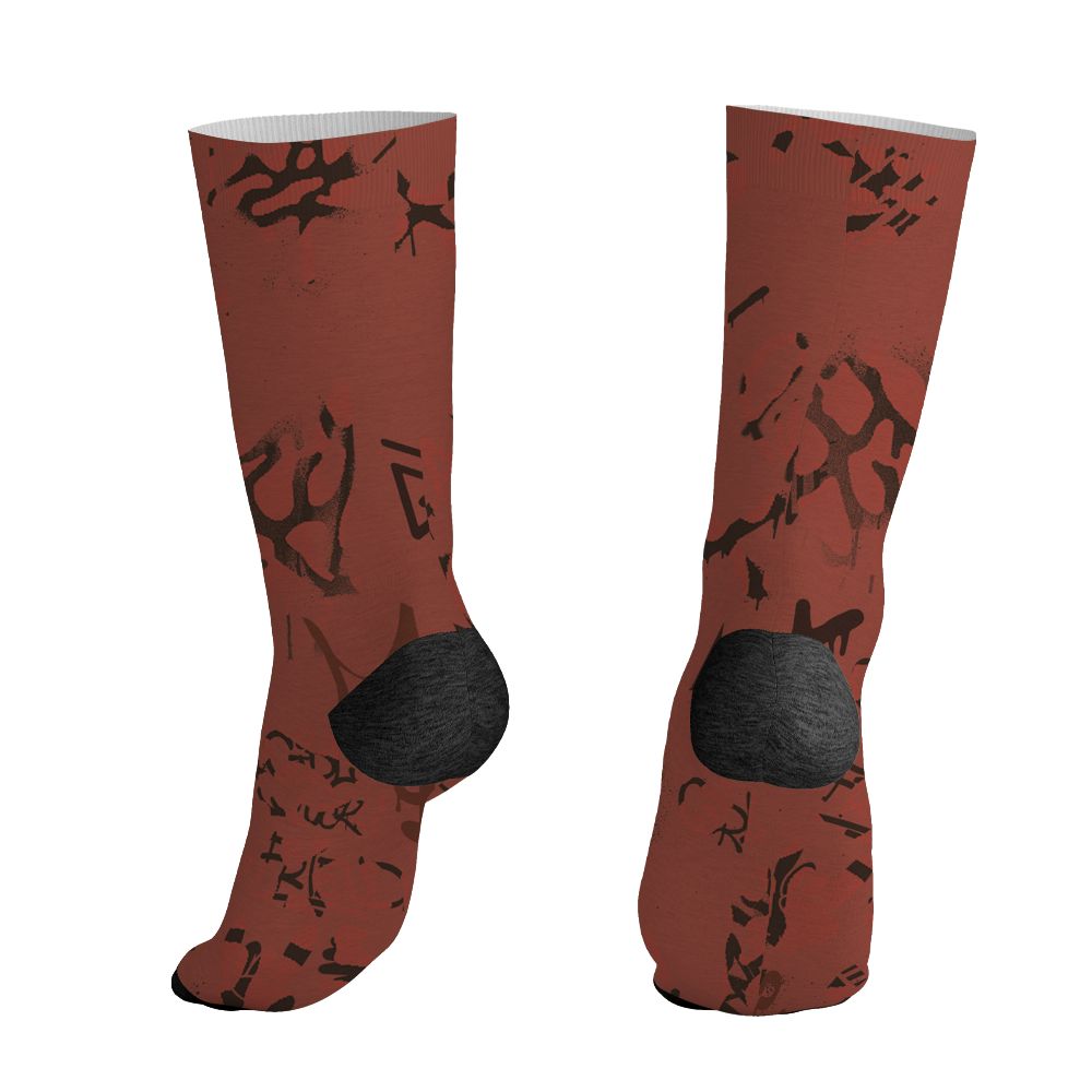 Spizike-Canyon-Rust-NastyJamz-Socks-Match-Graffiti-King-3D-All-Over-Print-Doodle-Style