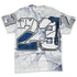 French-Blue-12s-NastyJamz-T-Shirt-Match-23-Sneaker-All-Over-Print