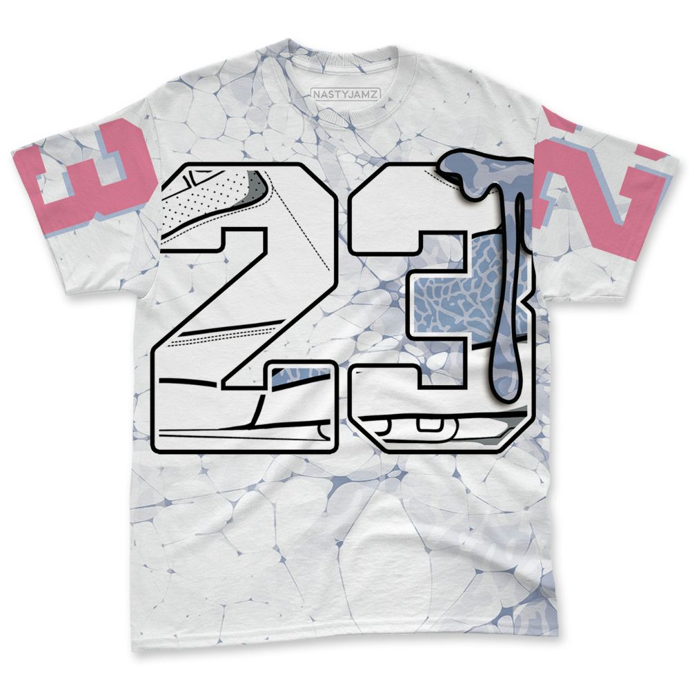 Cobalt-Bliss-3s-NastyJamz-T-Shirt-Match-23-Sneaker-3D-All-Over-Print