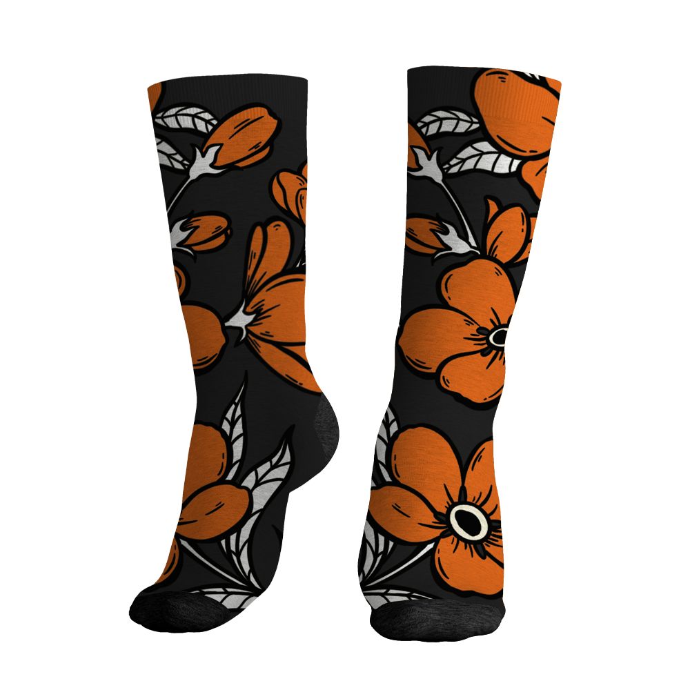 Shattered Backboard 1s NastyJamz Socks Match Forget Me Not All-Over Print Bloom