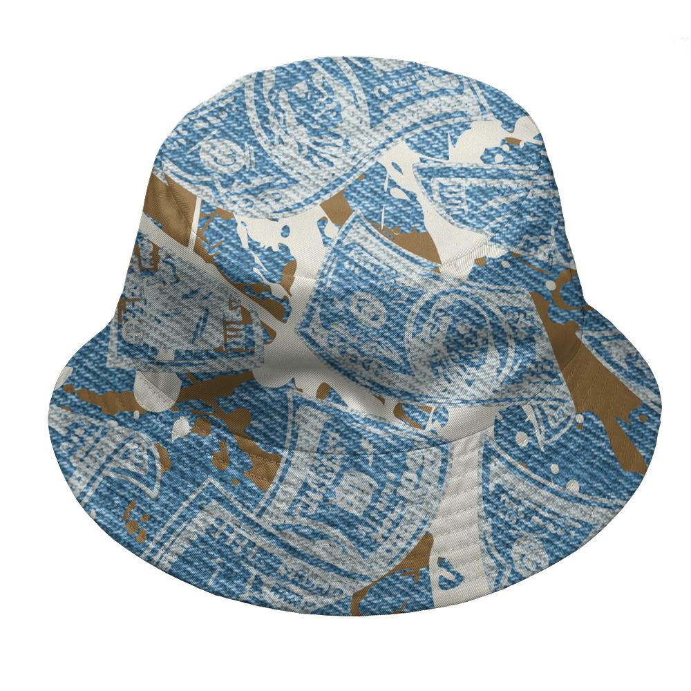 Denim-Worn-Blue-4s-NastyJamz-Bucket-Hat-Match-Easy-Money-All-Over-Print