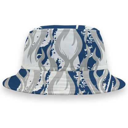 French-Blue-12s-NastyJamz-Bucket-Hat-Match-23-Burning-Fire-All-Over-Print