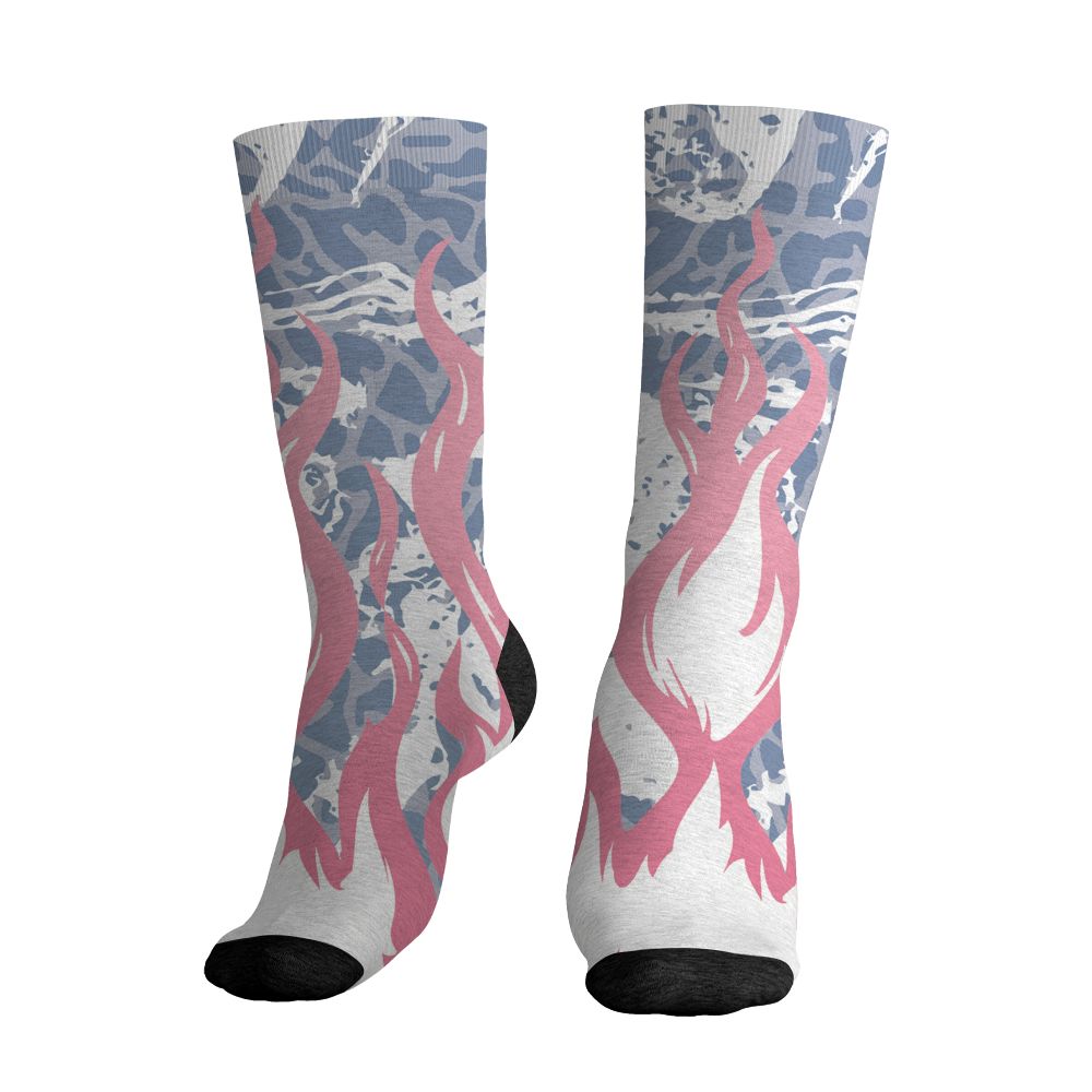 Cobalt-Bliss-3s-NastyJamz-Socks-Match-23-Burning-Fire-3D-All-Over-Print