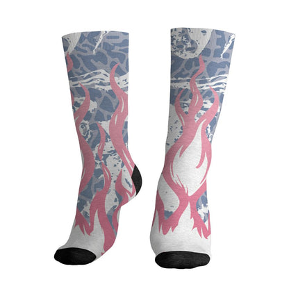 Cobalt-Bliss-3s-NastyJamz-Socks-Match-23-Burning-Fire-3D-All-Over-Print