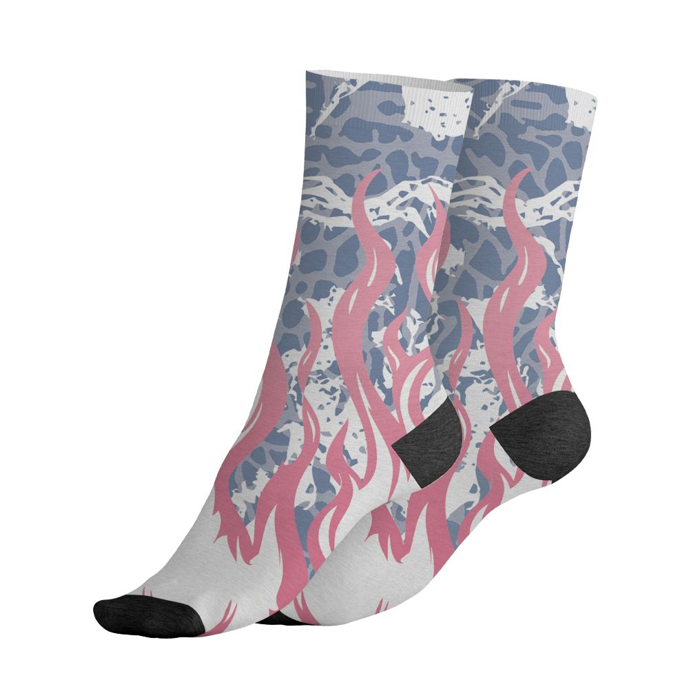 Cobalt-Bliss-3s-NastyJamz-Socks-Match-23-Burning-Fire-3D-All-Over-Print