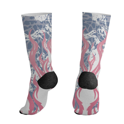 Cobalt-Bliss-3s-NastyJamz-Socks-Match-23-Burning-Fire-3D-All-Over-Print