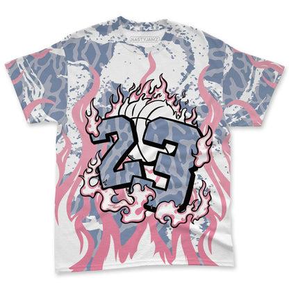 Cobalt-Bliss-3s-NastyJamz-T-Shirt-Match-23-Burning-Fire-3D-All-Over-Print