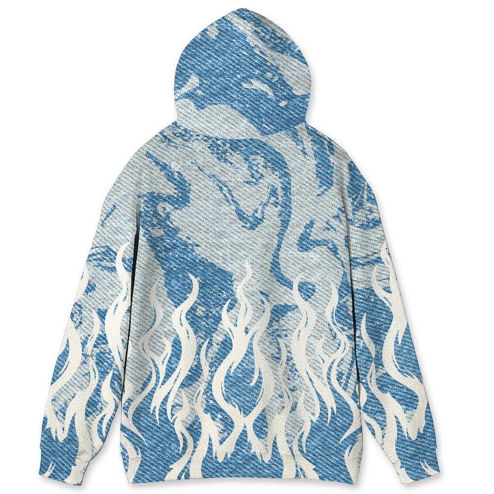 Denim-Worn-Blue-4s-NastyJamz-Hoodie-Match-23-Burning-Fire-3D-All-Over-Print