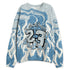 Denim-Worn-Blue-4s-NastyJamz-Sweatshirt-Match-23-Burning-Fire-3D-All-Over-Print