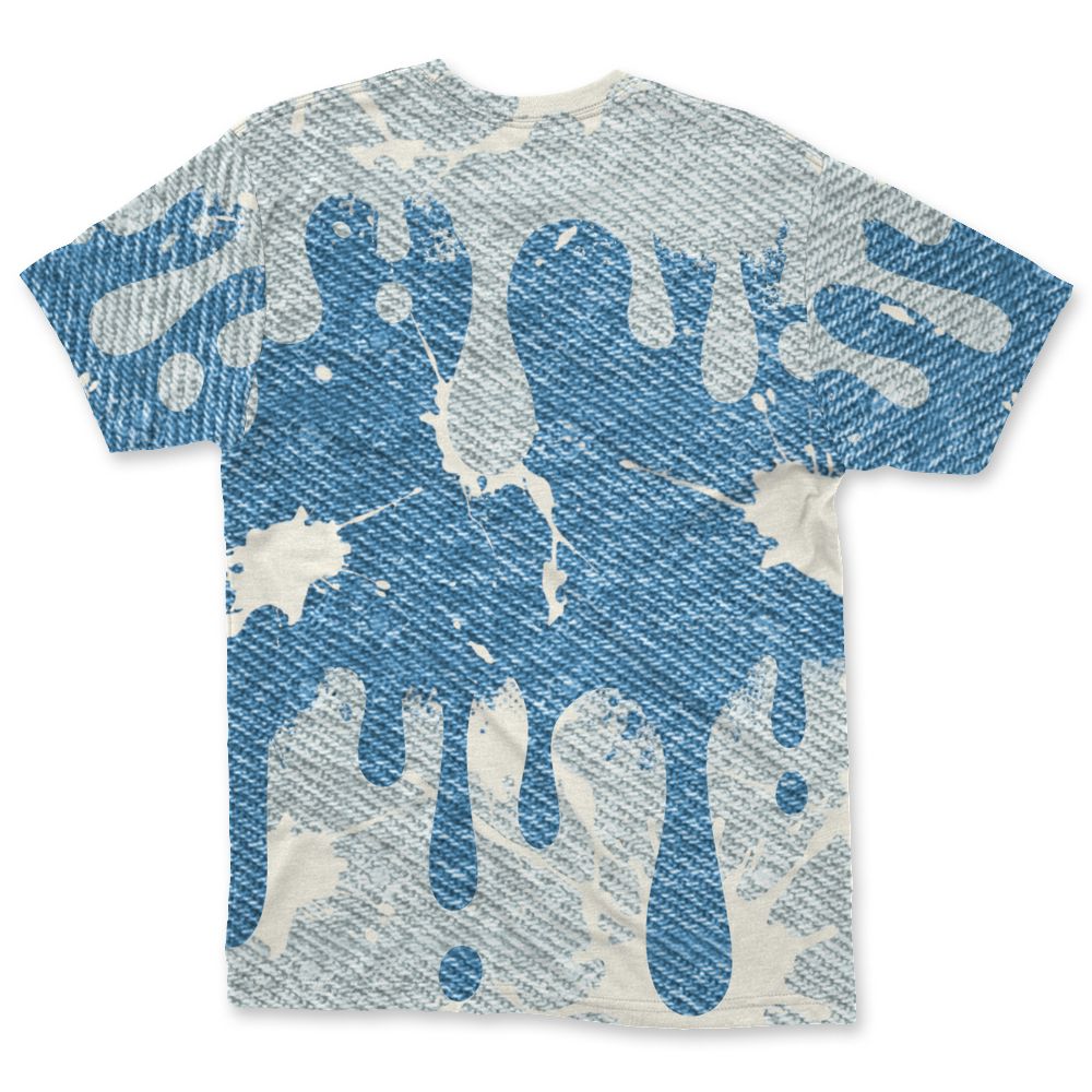 Denim-Worn-Blue-4s-NastyJamz-T-Shirt-Match-Become-Different-3D-All-Over-Print