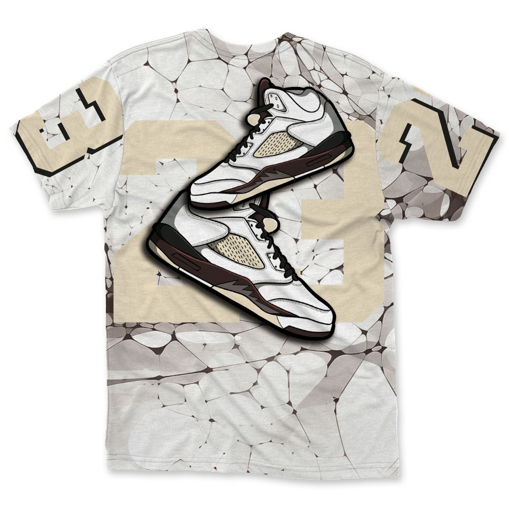 Black-Collective-5s-NastyJamz-T-Shirt-Match-23-Sneaker-3D-All-Over-Print