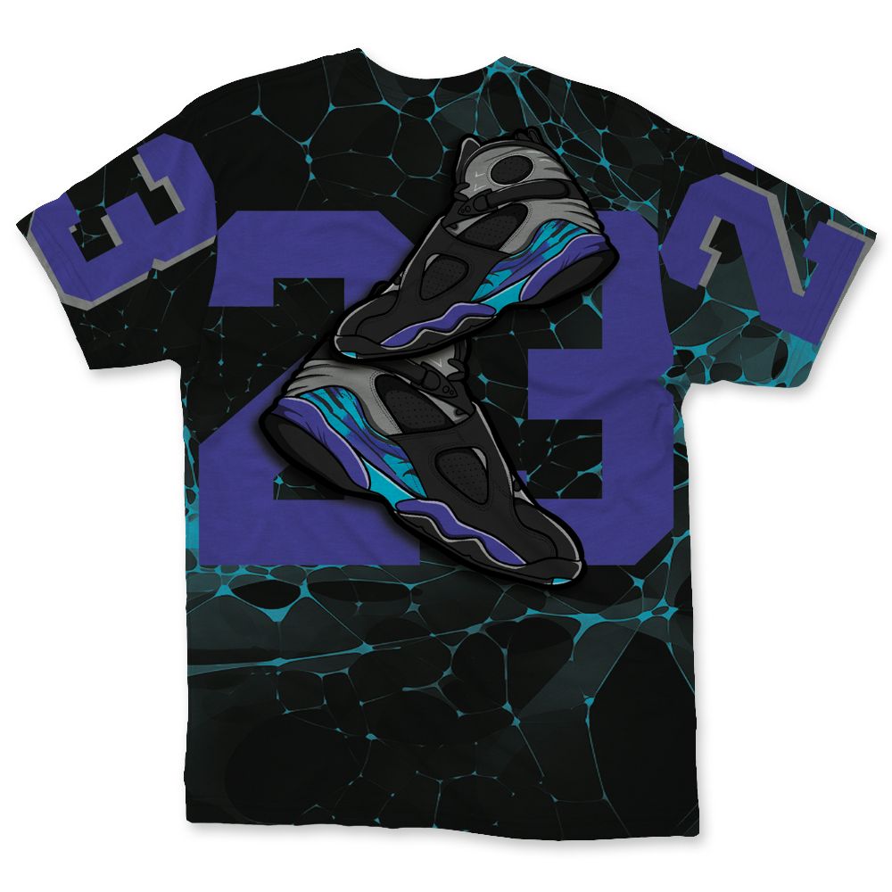 Aqua-8s-NastyJamz-T-Shirt-Match-23-Sneaker-3D-All-Over-Print