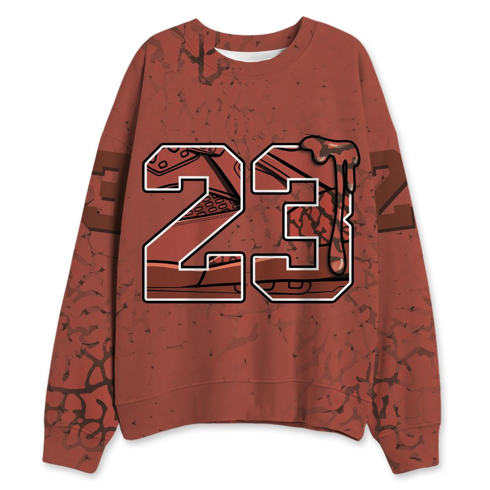 Spizike-Canyon-Rust-NastyJamz-Sweatshirt-Match-23-Sneaker-3D-All-Over-Print