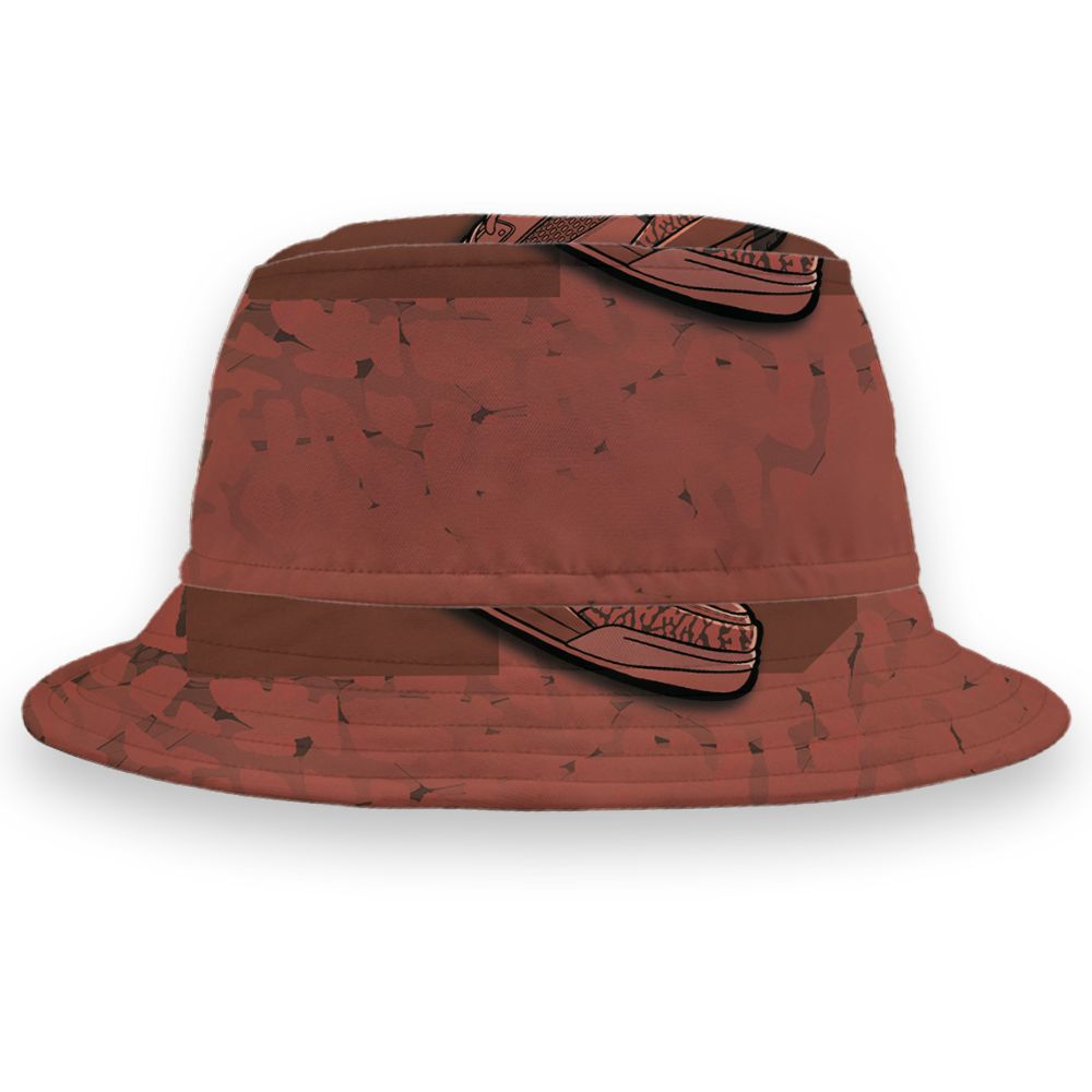 Spizike-Canyon-Rust-NastyJamz-Bucket-Hat-Match-23-Sneaker-All-Over-Print