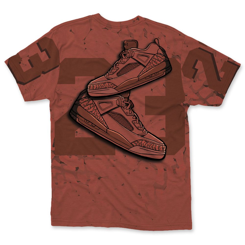 Spizike-Canyon-Rust-NastyJamz-T-Shirt-Match-23-Sneaker-3D-All-Over-Print