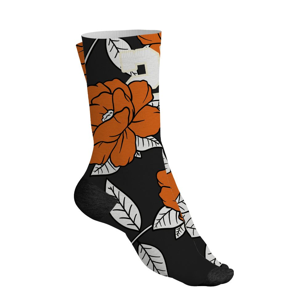 AJ 1 Shattered Backboard.NastyJamz Socks Match.23 Floral 3D Flower