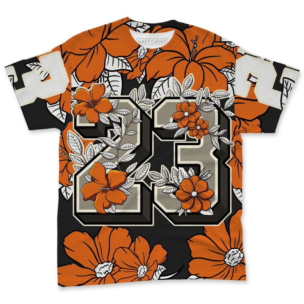 Shattered Backboard 1s NastyJamz Tee Match 23 Floral All-Over Print Flower
