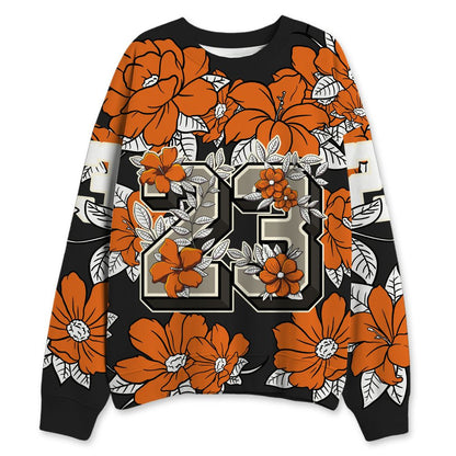 Shattered-Backboard-1s-NastyJamz-Sweatshirt-Match-23-Floral-All-Over-Print-Flower