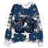 French-Blue-12s-NastyJamz-Sweatshirt-Match-23-Floral-All-Over-Print-Flower