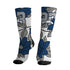 AJ 12 French Blue.NastyJamz Socks Match.23 Floral 3D Flower