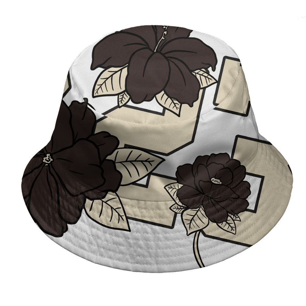 Black-Collective-5s-NastyJamz-Bucket-Hat-Match-23-Floral-All-Over-Print-Flower