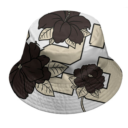 Black-Collective-5s-NastyJamz-Bucket-Hat-Match-23-Floral-All-Over-Print-Flower