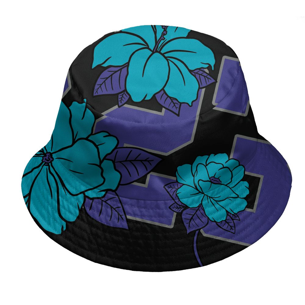 Aqua-8s-NastyJamz-Bucket-Hat-Match-23-Floral-All-Over-Print-Flower