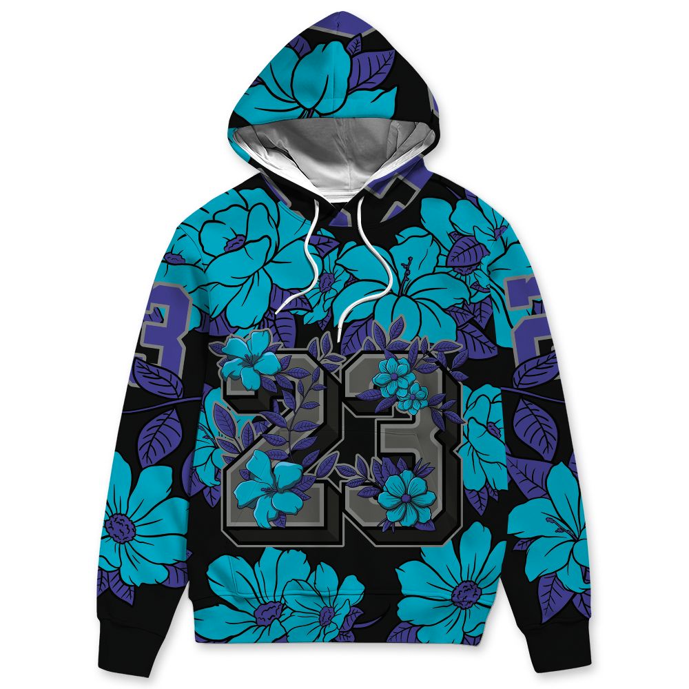 Aqua-8s-NastyJamz-Hoodie-Match-23-Floral-3D-All-Over-Print-Flower