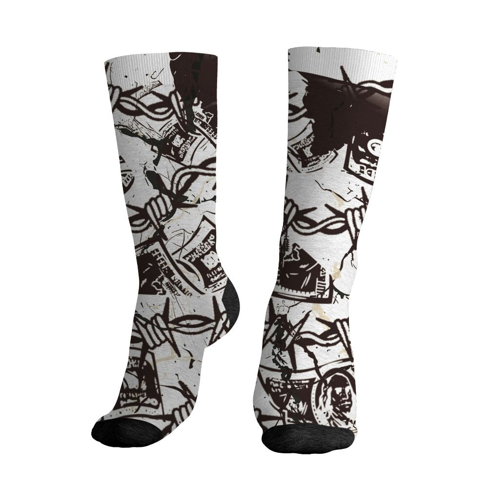 Black-Collective-5s-NastyJamz-Socks-Match-Tough-People-Never-Fall-3D-All-Over-Print