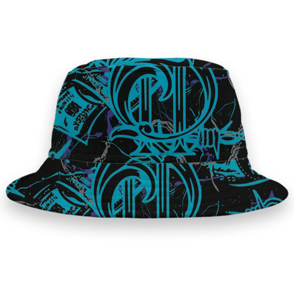 Aqua-8s-NastyJamz-Bucket-Hat-Match-Tough-People-Never-Fall-All-Over-Print