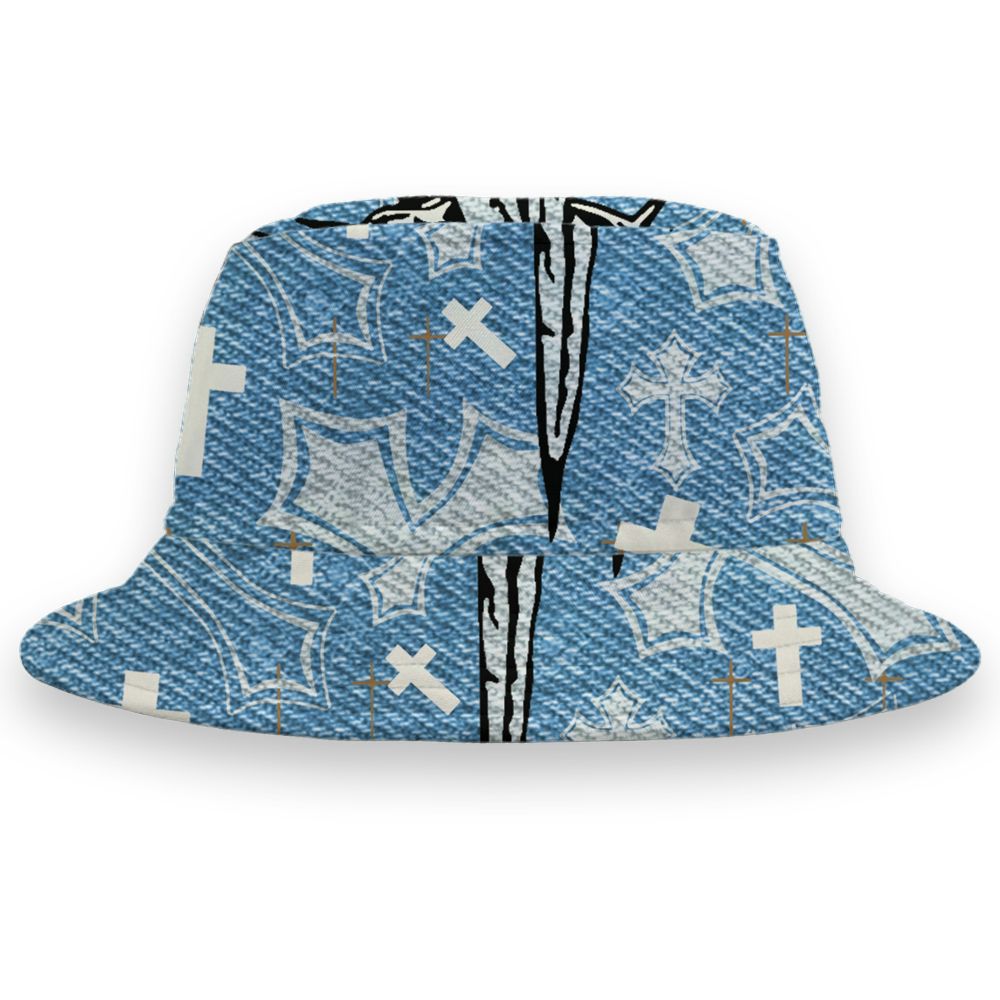 Denim-Worn-Blue-4s-NastyJamz-Bucket-Hat-Match-God-Got-Me-All-Over-Print