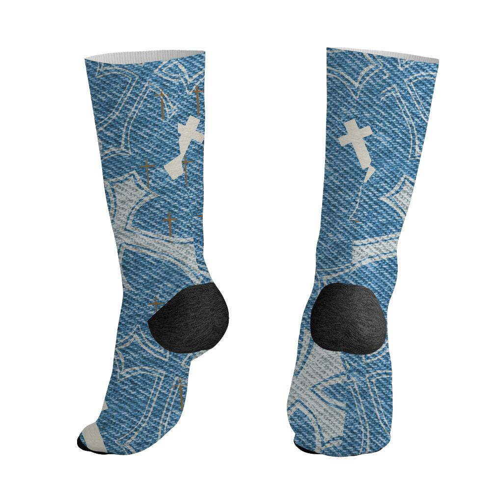 Denim-Worn-Blue-4s-NastyJamz-Socks-Match-God-Got-Me-3D-All-Over-Print