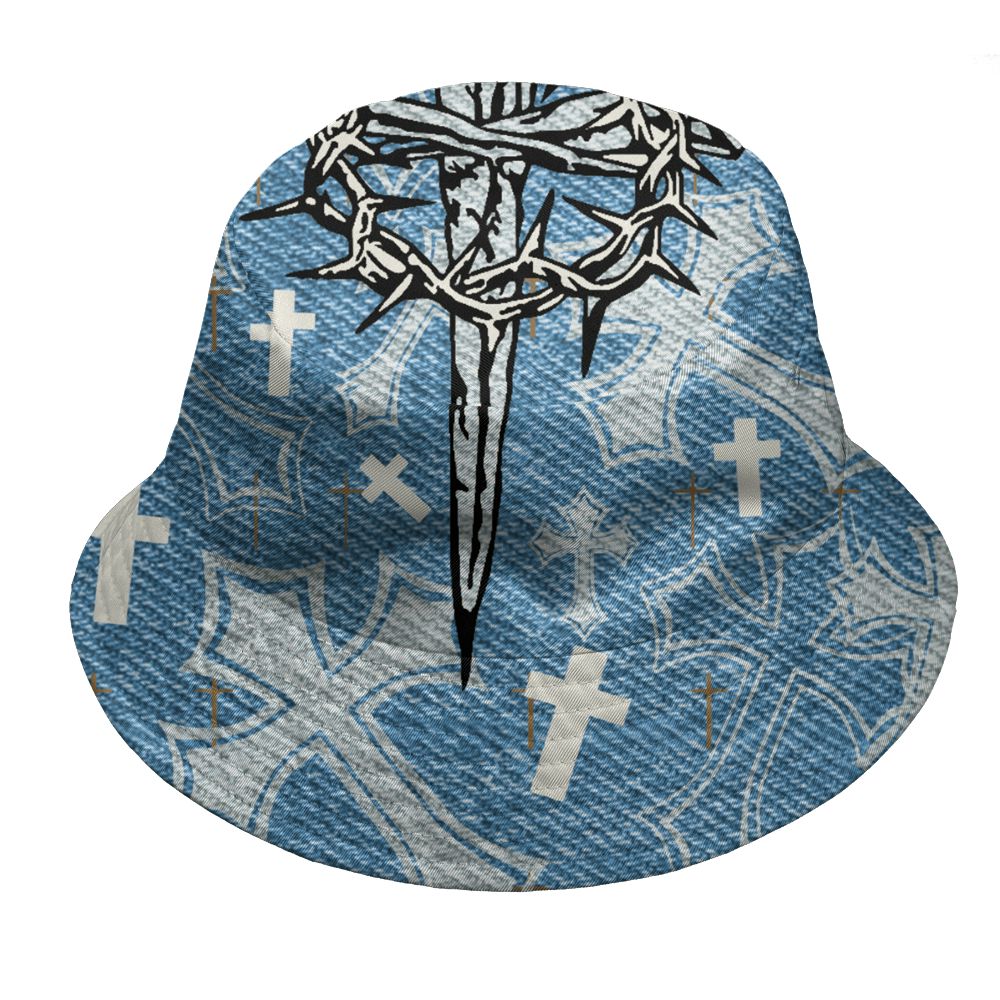 Denim-Worn-Blue-4s-NastyJamz-Bucket-Hat-Match-God-Got-Me-All-Over-Print