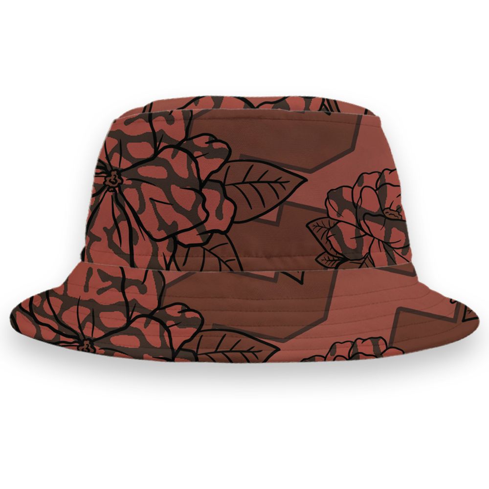 Spizike-Canyon-Rust-NastyJamz-Bucket-Hat-Match-23-Floral-All-Over-Print-Flower