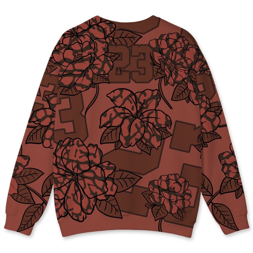 Spizike-Canyon-Rust-NastyJamz-Sweatshirt-Match-23-Floral-3D-All-Over-Print-Flower