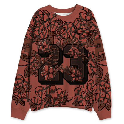 Spizike-Canyon-Rust-NastyJamz-Sweatshirt-Match-23-Floral-3D-All-Over-Print-Flower