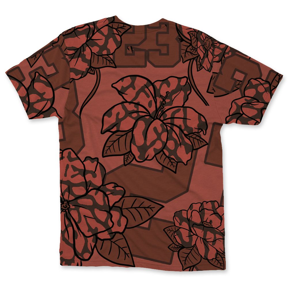 Spizike-Canyon-Rust-NastyJamz-T-Shirt-Match-23-Floral-3D-All-Over-Print-Flower