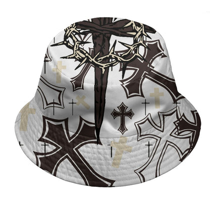 Black-Collective-5s-NastyJamz-Bucket-Hat-Match-God-Got-Me-All-Over-Print