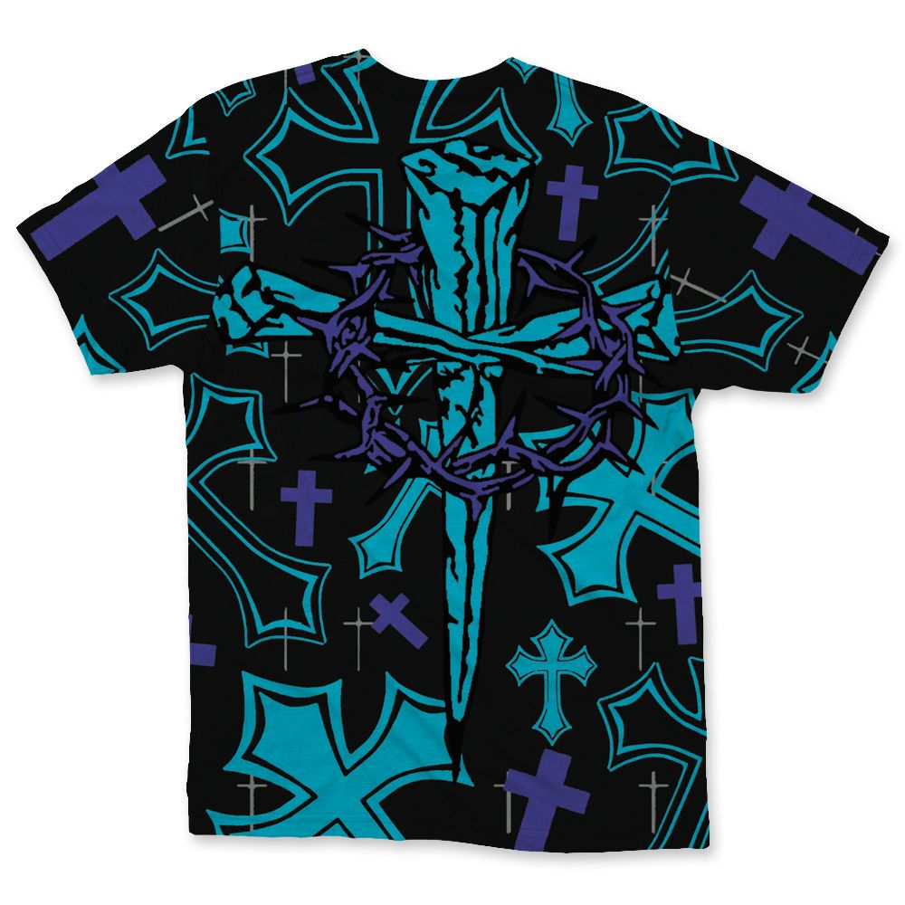 Aqua-8s-NastyJamz-T-Shirt-Match-God-Got-Me-3D-All-Over-Print