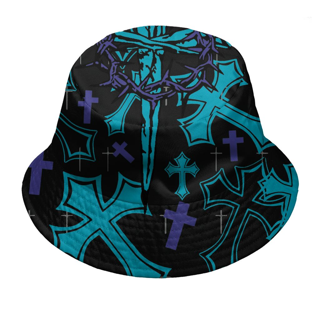 Aqua-8s-NastyJamz-Bucket-Hat-Match-God-Got-Me-All-Over-Print